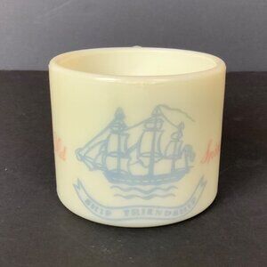 Vintage Old Spice Shaving Mug Ship Friendship Shulton Inc 1940s-50s